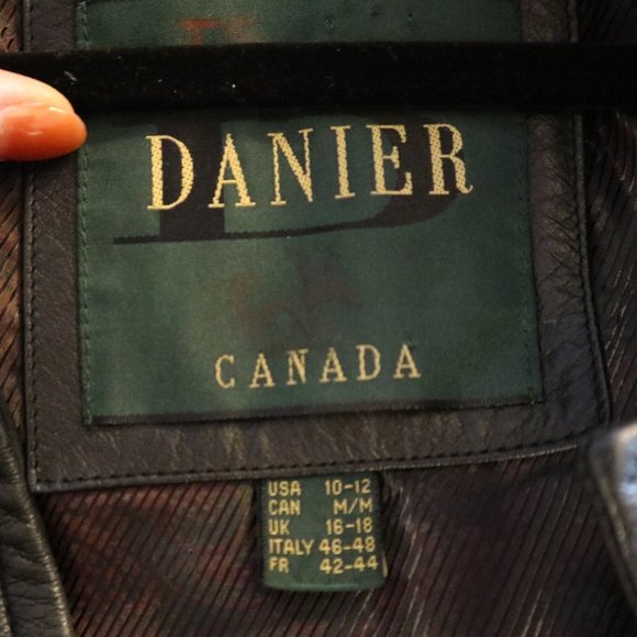 DANIER Leather Coat - Picture 2 of 2